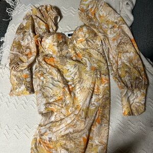 Elegant Floral Women's Dress